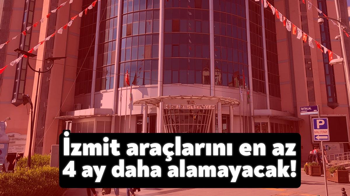 İller Bankası'nda krediyi henüz alamadığı için İzmit Belediyesi ocak ayında