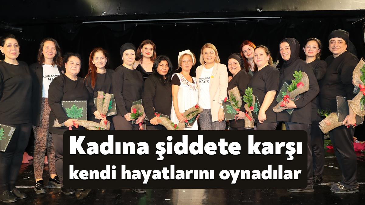 İzmit Belediyesi Kadın ve Aile Hizmetleri Müdürlüğü tarafından kadına şiddete