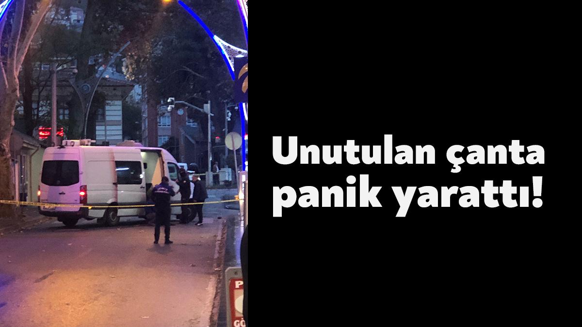 İzmit Cumhuriyet Parkı mevkiine bırakılan çanta nedeniyle geniş güvenlik önlemi