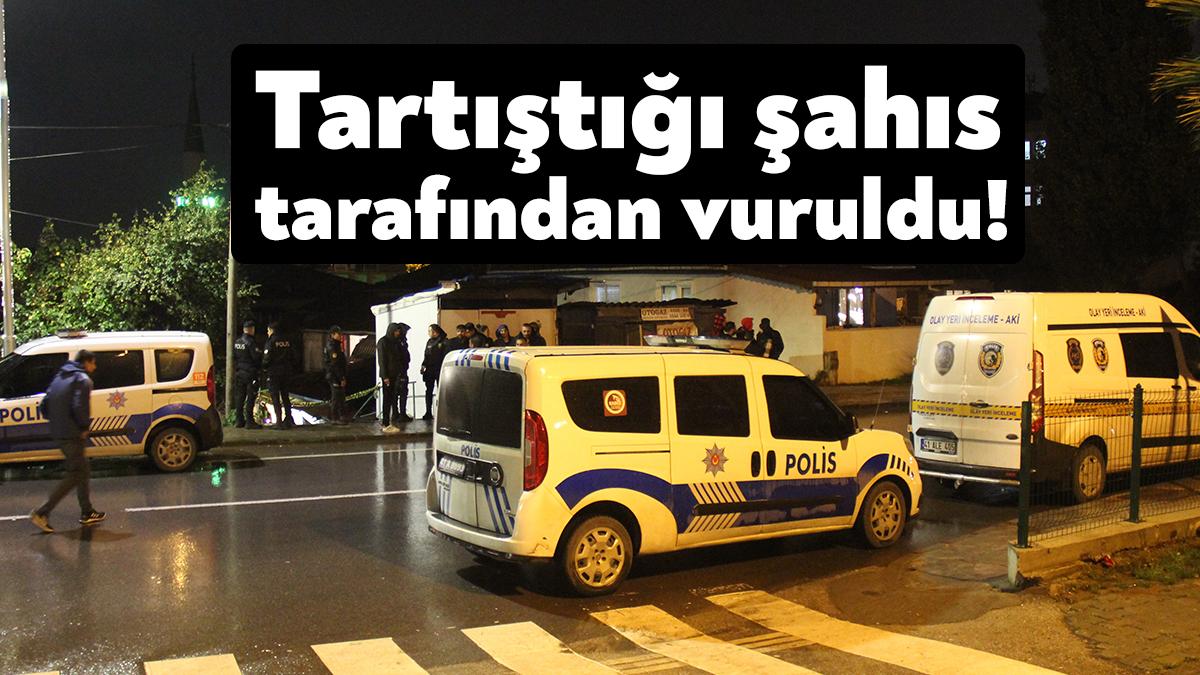 Kocaeli'nin İzmit ilçesinde evde tartıştığı şahıs tarafından ayağından vurulan kişi