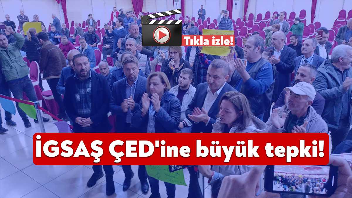 Kocaeli'nin Körfez ilçesinde İGSAŞ tarafından İzmit Körfezi'ne yapılmak istenen yeni
