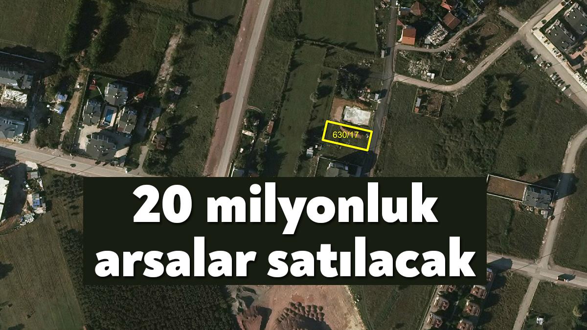 Kartepe Belediyesi Sarımeşe, Arslanbey ve Derbent Mahallesi’nde bulunan taşınmazlarını satışa