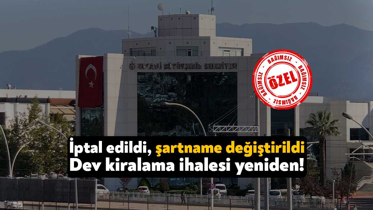 Kocaeli Büyükşehir Belediyesi’nin 555 araçlık kiralama ihalesini 125 milyon liraya