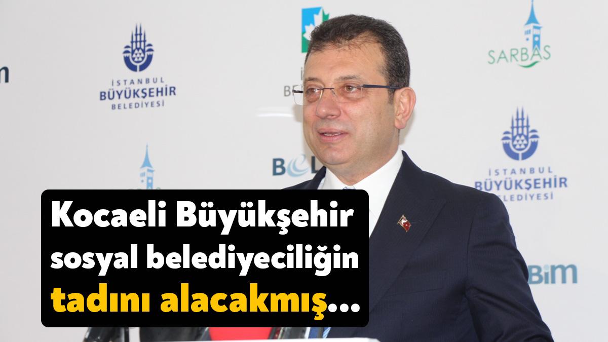 Çınar Kart lansmanında konuşan İstanbul Büyükşehir Belediye Başkanı Ekrem İmamoğlu,