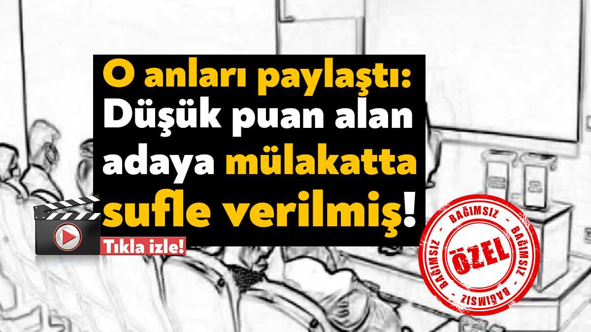 Kocaeli Üniversitesi'nde görevde yükselme sınavında düşük puan alan adaylardan bazılarına