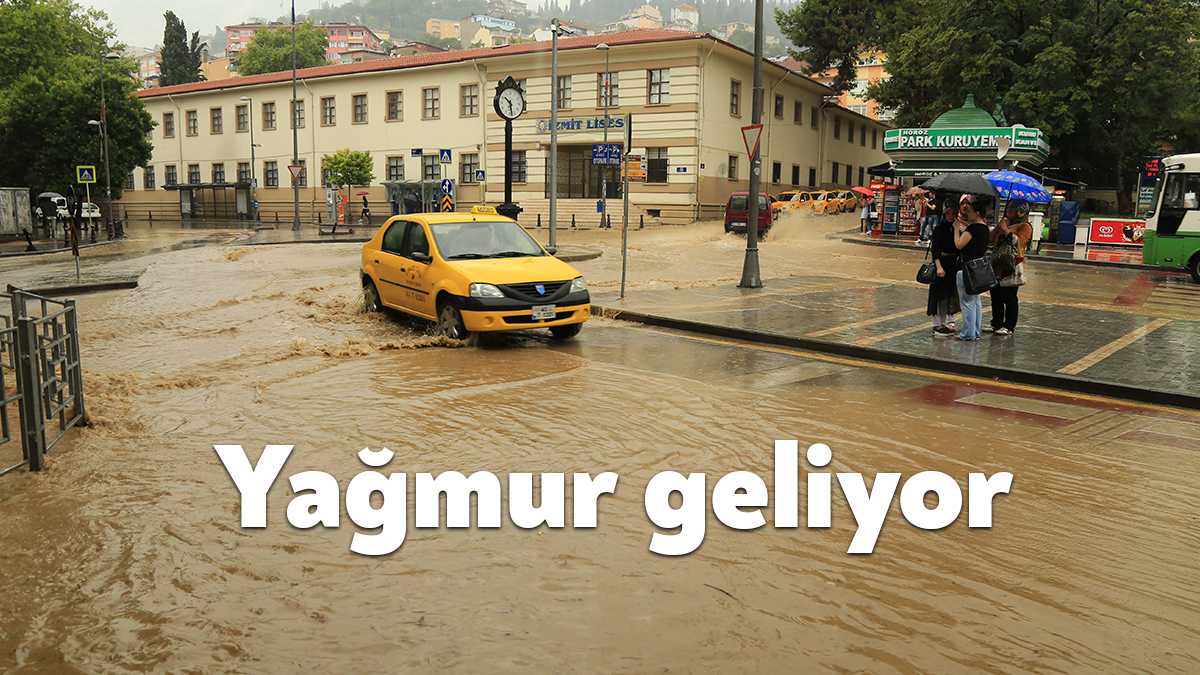 Meteoroloji Genel Müdürlüğü, Kocaeli, İstanbul ve Ankara dahil 19 il