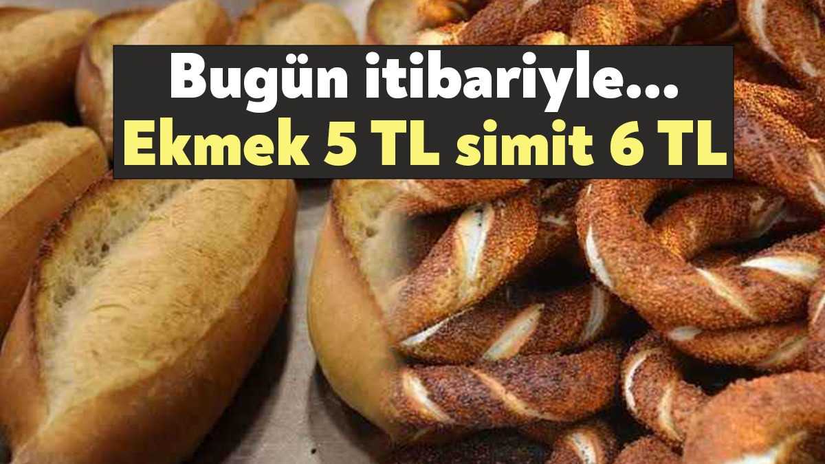 Kocaeli Fırıncılar Odası’nın ekmek ve simit fiyatının artırılmasına yönelik talebi