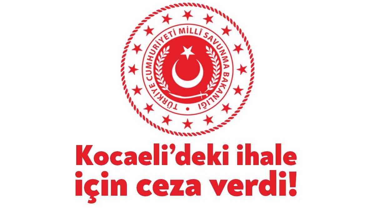 Milli Savunma Bakanlığı, Envanter Kontrol Merkezi Müdürlüğü ihalesinde yükümlülüğünü yerine