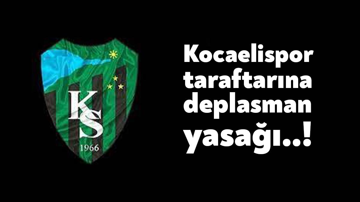 Kocaelispor’un 26 Kasım Cumartesi günü 14.00’da deplasmanda oynayacağı Karacabey maçına