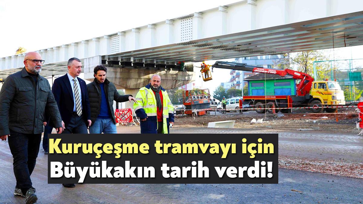 Kocaeli Büyükşehir Belediye Başkanı Tahir Büyükakın: Kuruçeşme’de tramvayın test sürüşüne