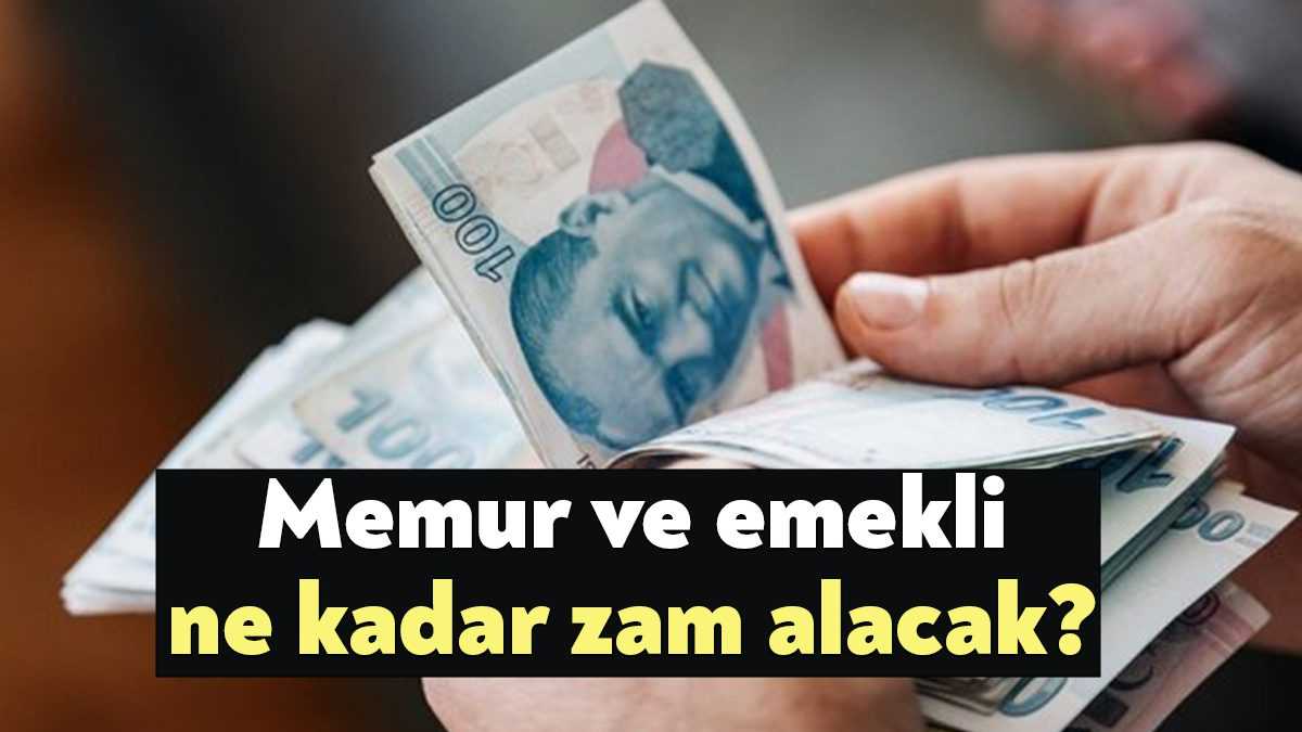 Memur ve memur emeklileri, temmuz ayında yapılacak maaş zammını bekliyor.
