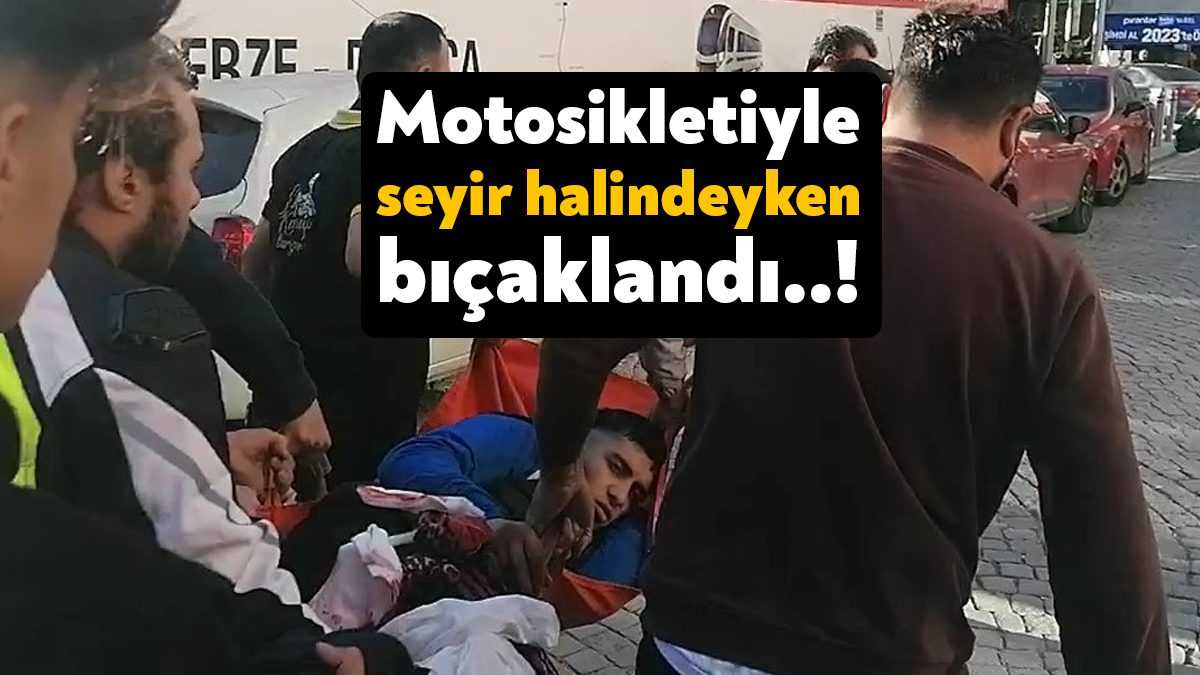Kocaeli'nin Gebze ilçesinde motosikletiyle seyir halindeyken aralarında husumet bulunduğu öğrenilen