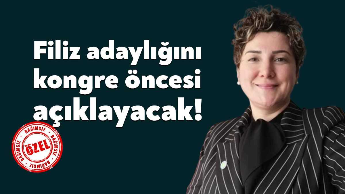 İYİ Parti İzmit İlçe Başkanı Pelin Coştur Filiz, adaylığını ilçe