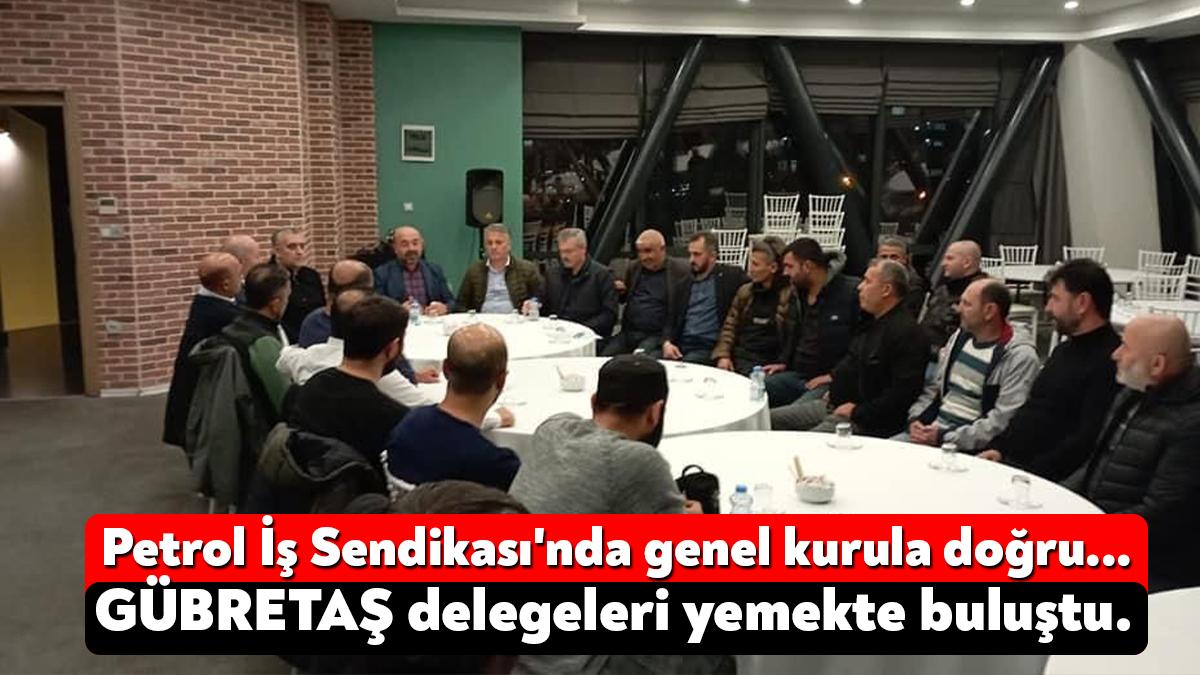 Petrol İş Sendikası Kocaeli Şube Genel Kurulu 24 Aralık Cumartesi