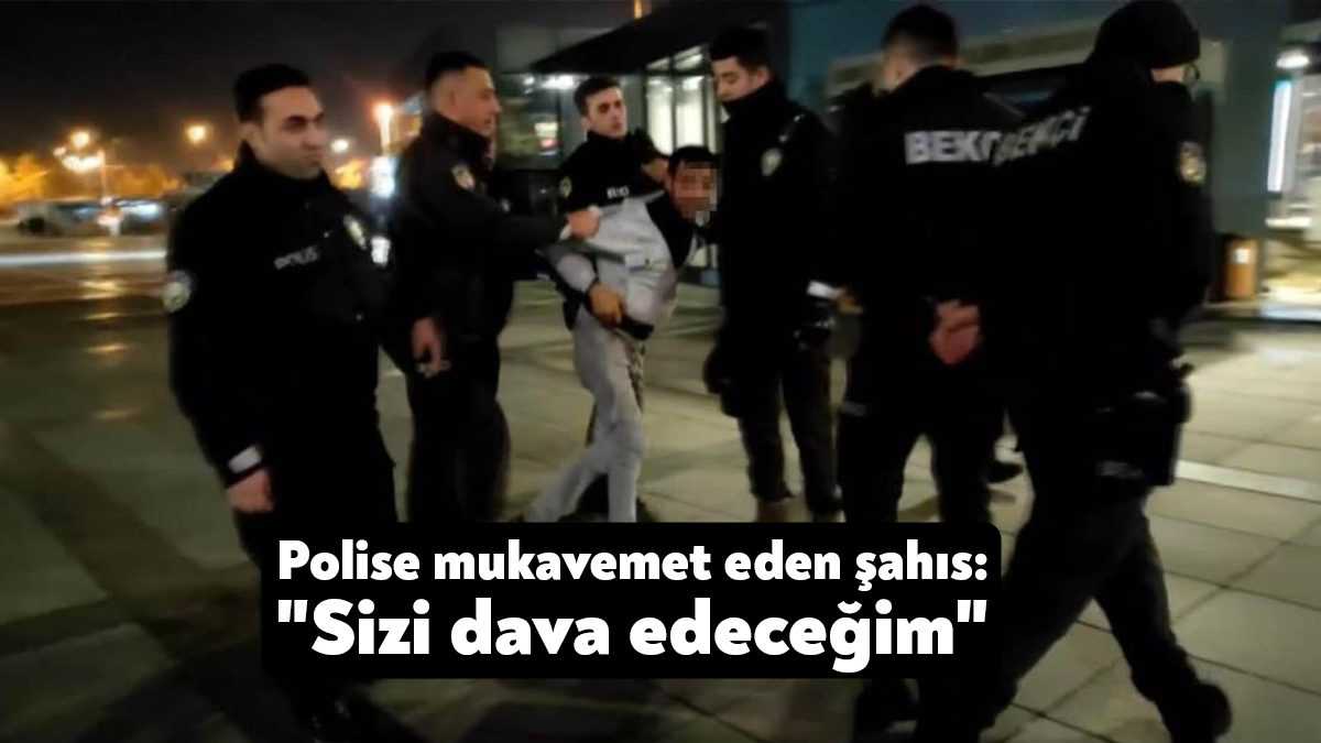 Kocaeli'nin İzmit ilçesinde alkol aldığı ve uygunsuz hareketler sergilediği için