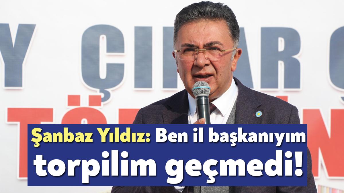 İYİ Parti Kocaeli İl Başkanı Şanbaz Yıldız, İzmit Belediyesi Tepeköy