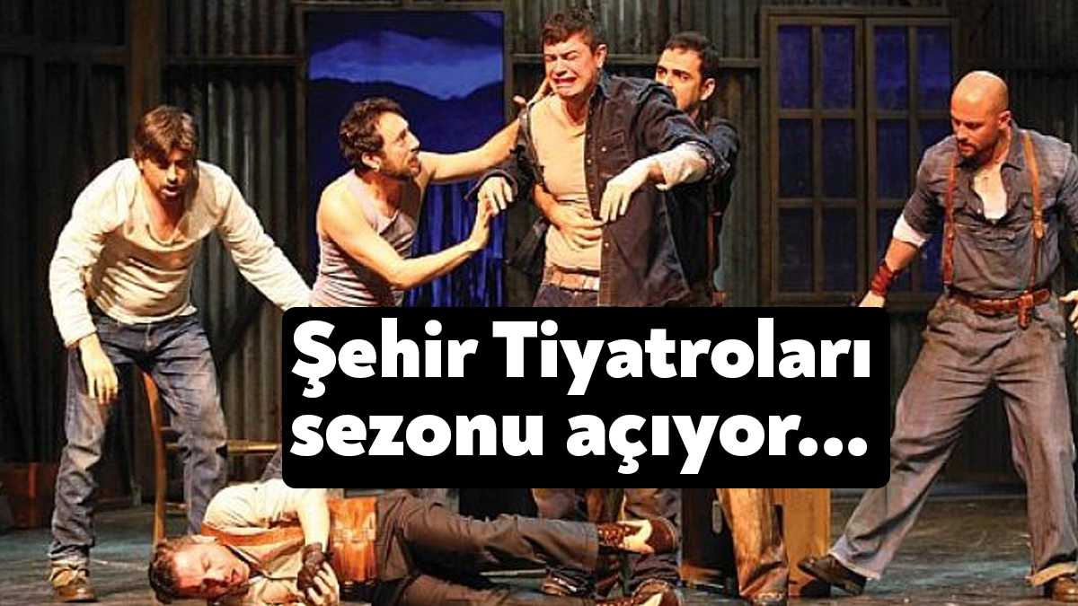 Şehir Tiyatroları’nın 25’inci yıl kutlaması nedeniyle bu akşam saat 19.00’da