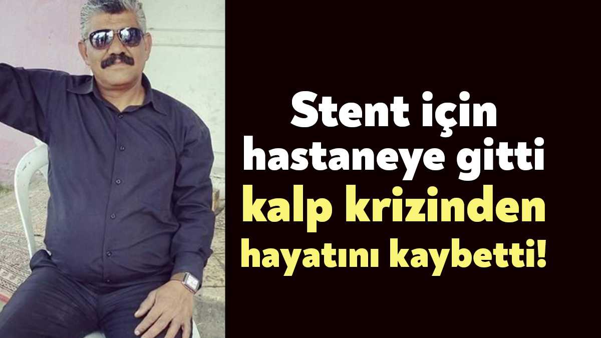 İzmit'te Metin Tavacı adlı vatandaş, stent taktırmak için gittiği Kocaeli