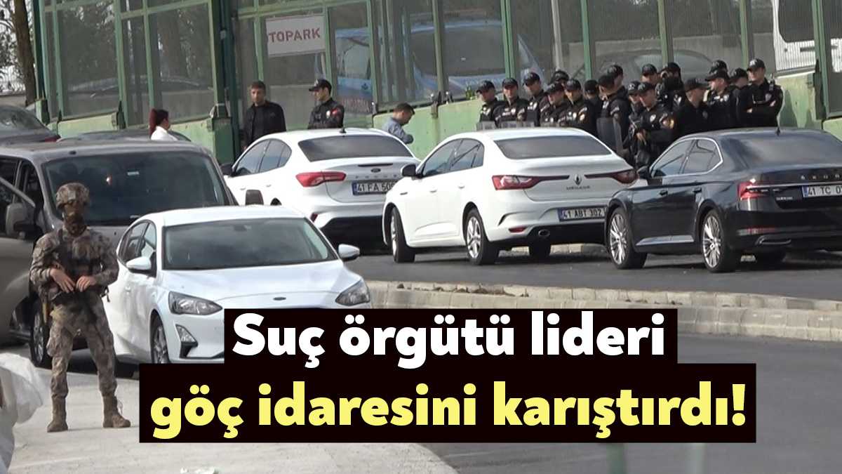 İzmir’de sahte pasaportla yakalanan ve sınır dışı edilmek üzere Kocaeli'ne