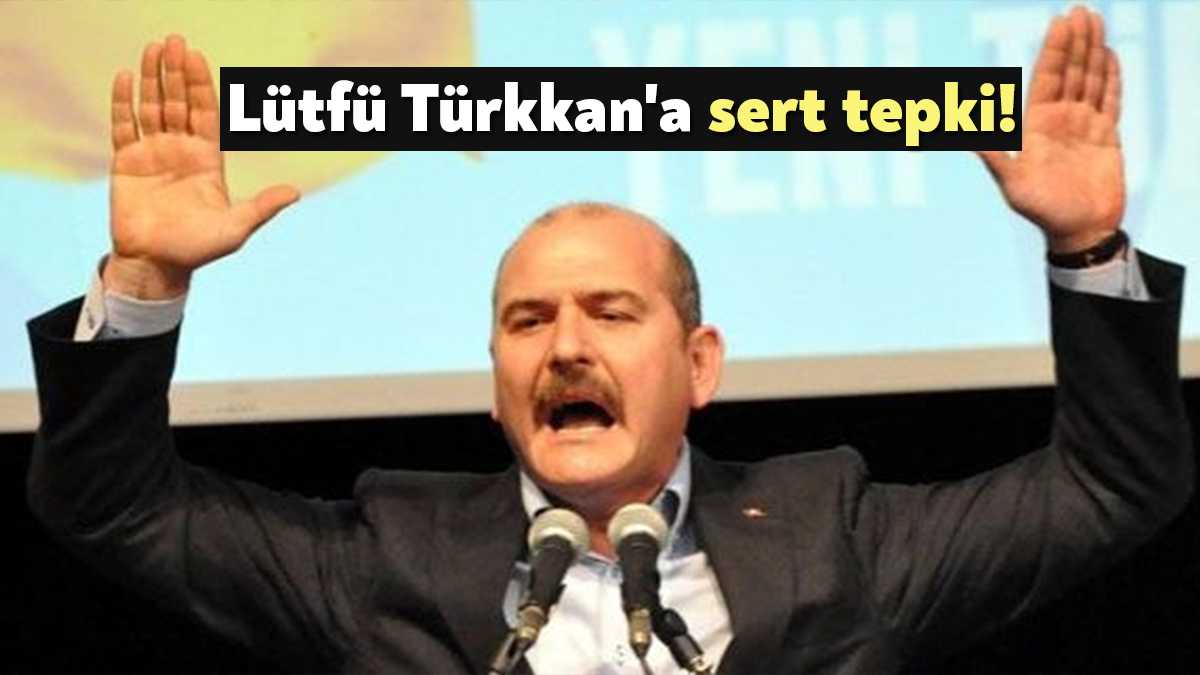  İçişleri Bakanı Süleyman Soylu, İYİ Parti Kocaeli Milletvekili Lütfü Türkkan'ın