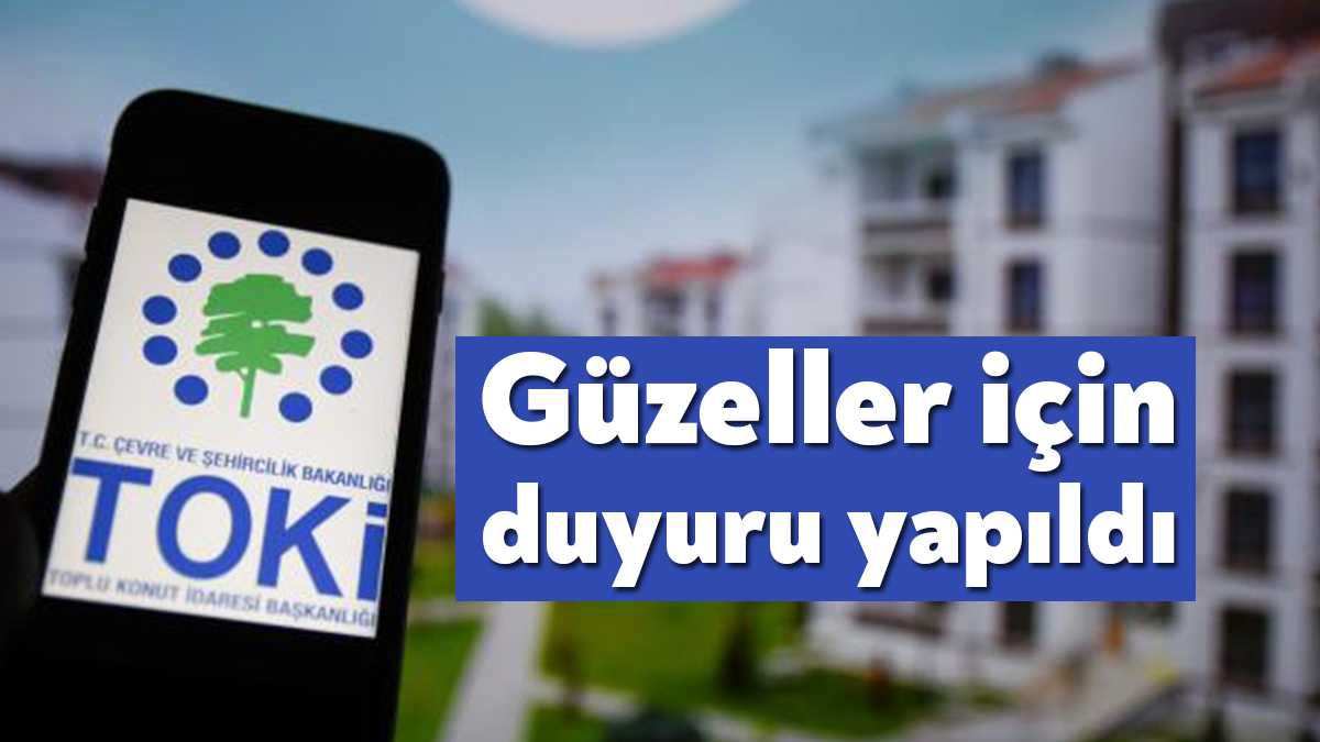Toplu Konut İdaresi Başkanlığı, Gebze Güzeller’de uygulama imar planı değişikliği