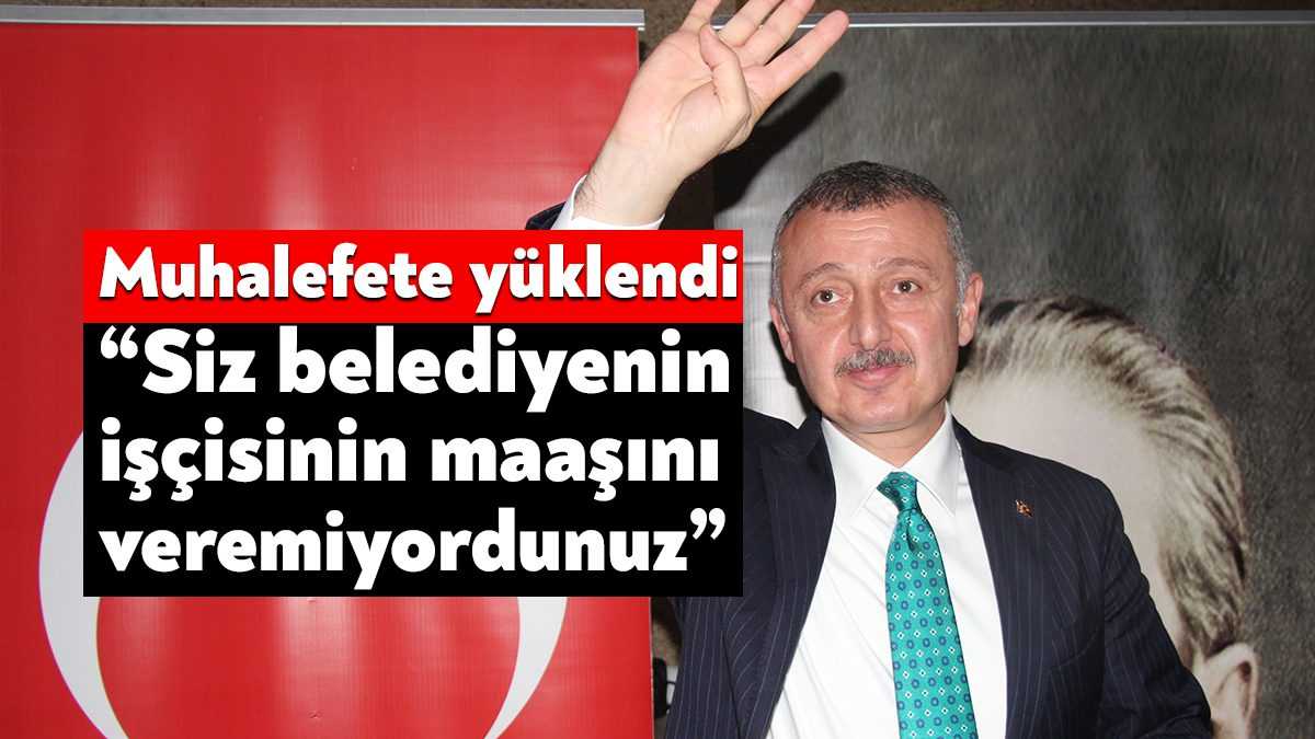AK Parti Gölcük İlçe Danışma toplantısında konuşan Kocaeli Büyükşehir Belediye