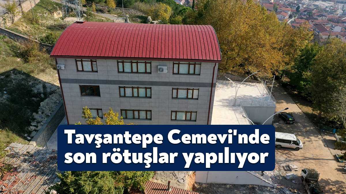 Bölge sakinlerinden gelen talep doğrultusunda Tavşantepe Cemevi’nin yapımına başlayan Büyükşehir,