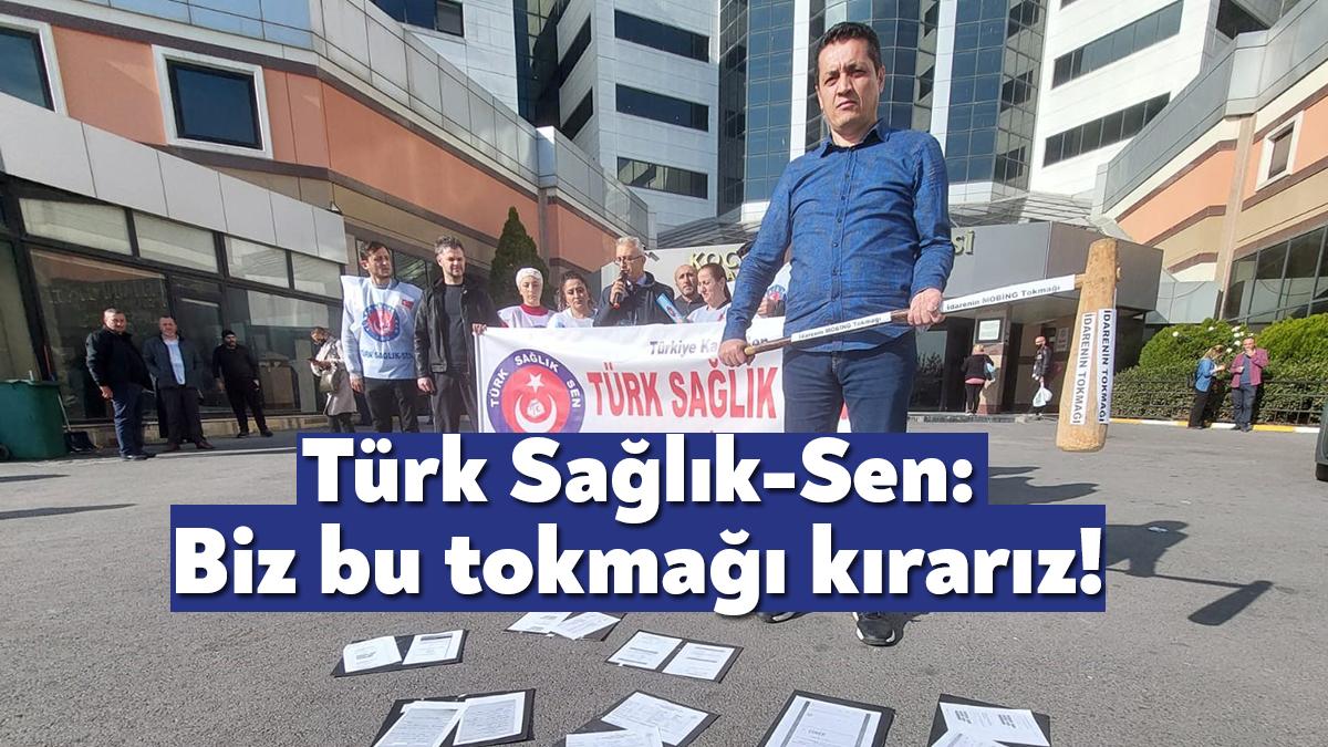 Türk Sağlık-Sen Kocaeli Şubesi Başkanı Ömer Çeker, KOÜ Uygulama ve