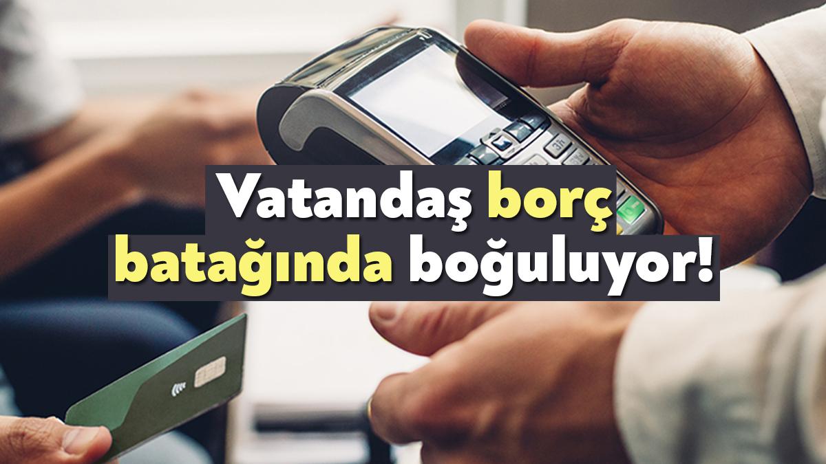Temel ihtiyaçlar kredi kartıyla karşılanıyor. Ücretlerden hızlı artan kart limitleri