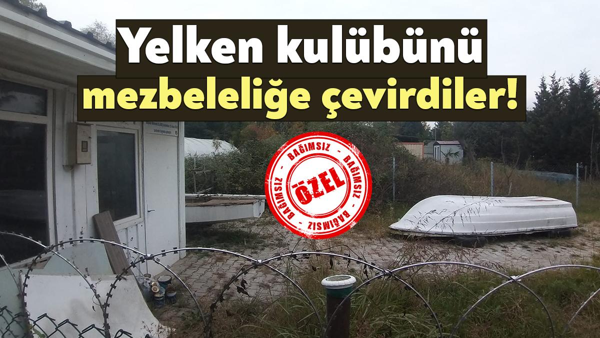 Gölcük Kavaklı Mahallesi’nde bulunan Gölcük Yelken Kulübü, atıl bir bina