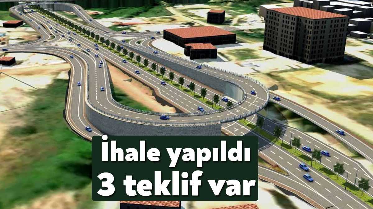 Kocaeli Büyükşehir tarafından düzenlenen Yeşilova Solaklar Köprülü Kavşağı Yol Yapım