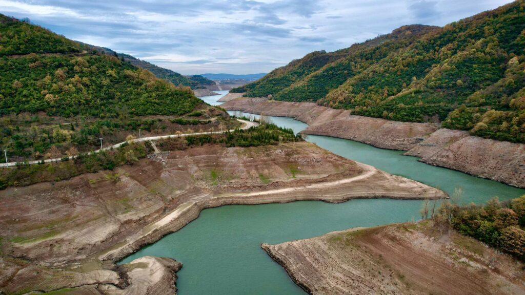 Yuvacik Barajinda su seviyesi yuzde 18