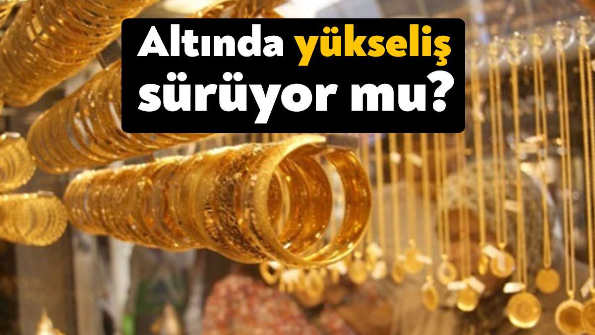 Altın fiyatlarında son durum vatandaşlar tarafından merak ediliyor. Kocaeli Kuyumcular