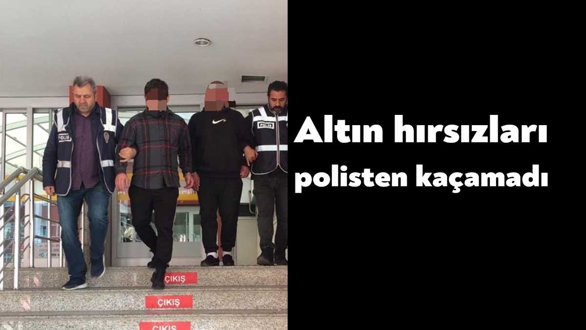 Kocaeli’nin Başiskele ilçesinde bir eve girerek 80 bin TL değerinde
