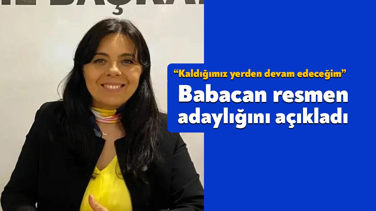 İYİ Parti İzmit İlçe Kongresi öncesinde Ayşegül Babacan resmen adaylığını