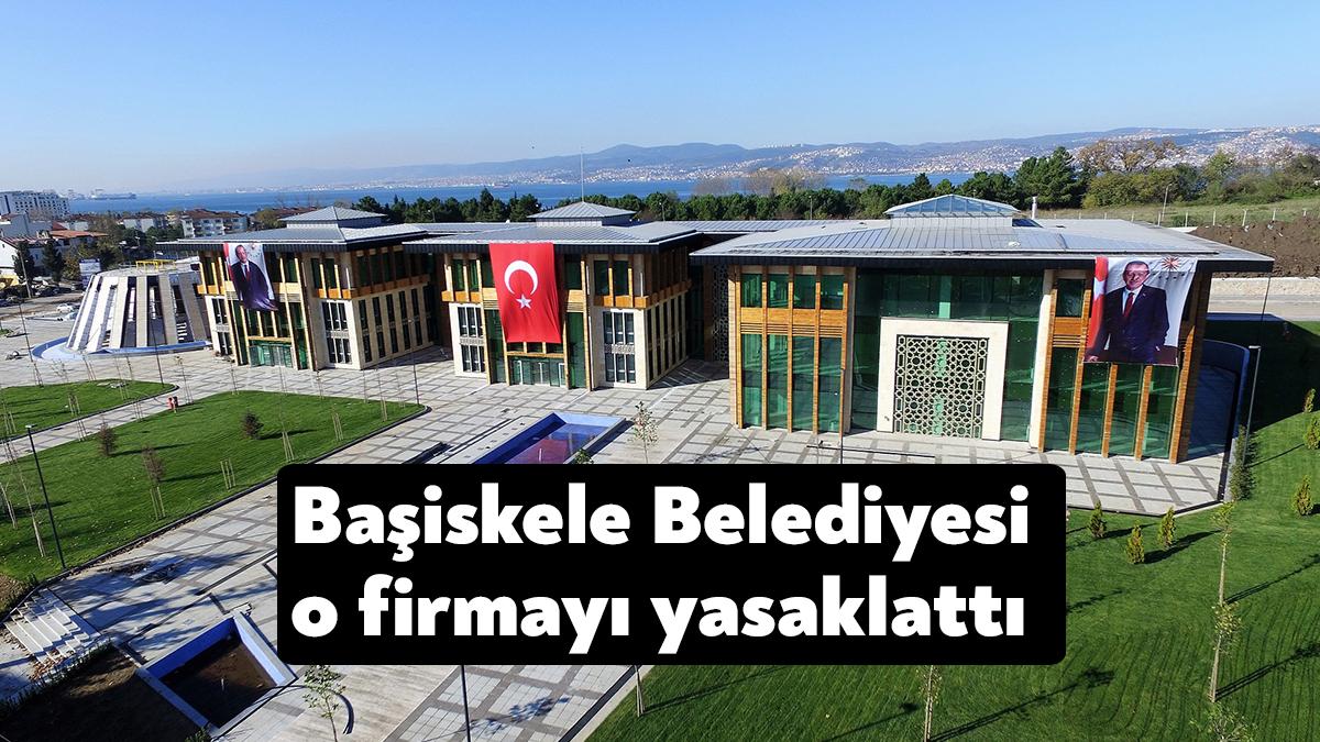 Başiskele Belediyesi tarafından yapılan ihaleyi kazanan firmanın ihale yükümlülüklerini yerine