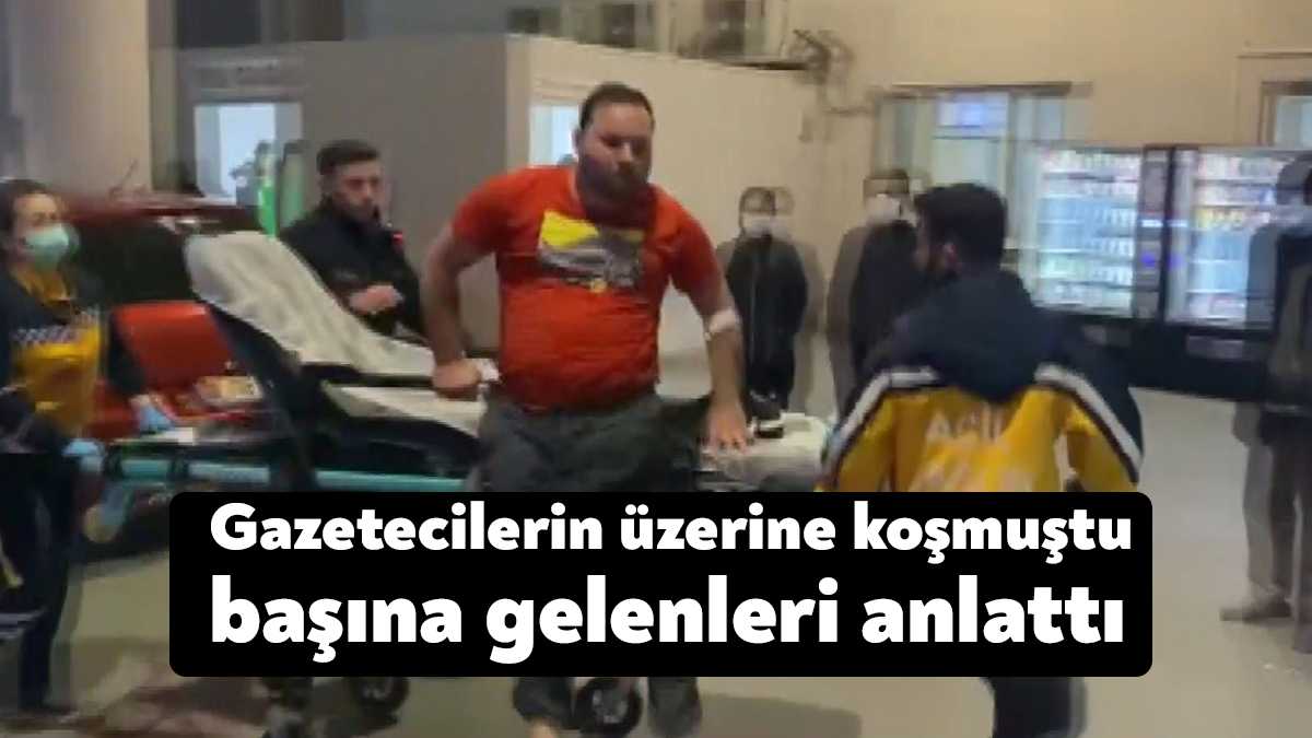 Kocaeli’nin Darıca ilçesinde denize düştüğü sanılarak hastaneye kaldırıldığı sırada kendisini