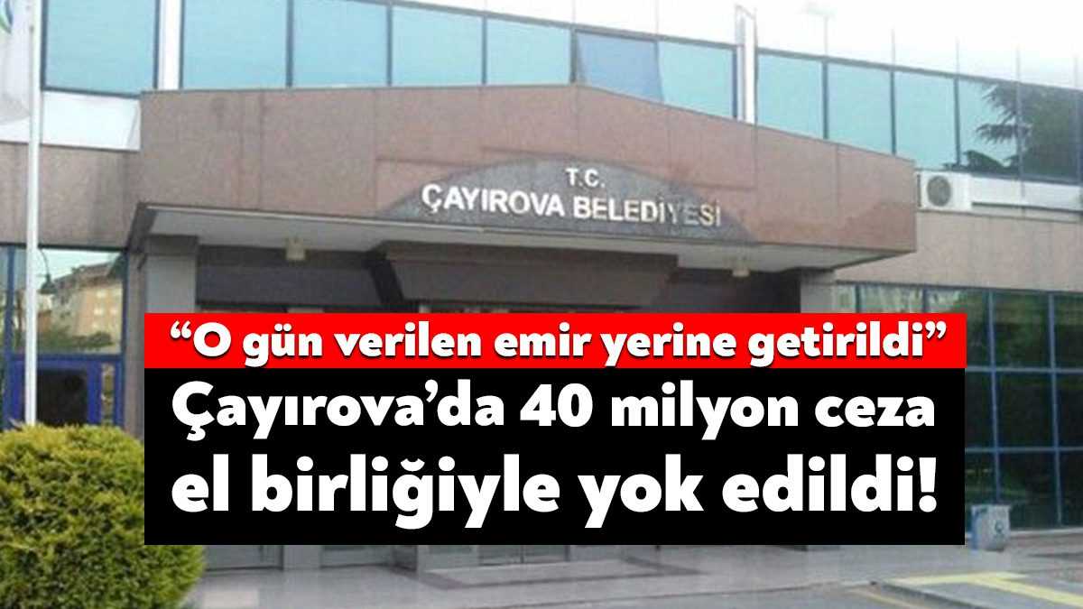 CHP, Çayırova Belediyesi’nin yolsuzluk iddiası için toplandı. Çayırova Belediye CHP