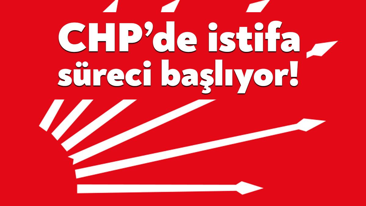 CHP Genel Merkezi milletvekili aday adaylığı için istifa edecek yöneticiler