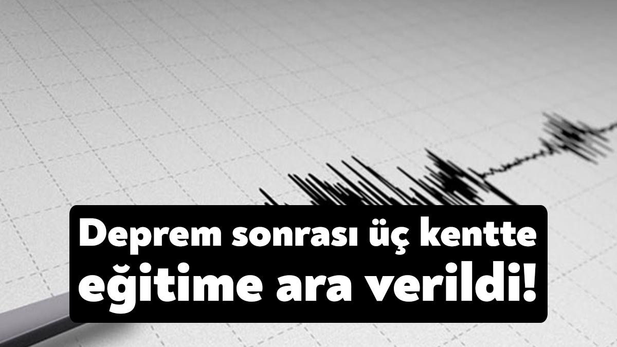 Düzce'de sabaha karşı meydana gelen 5.9 büyüklüğündeki depremin ardından artçı