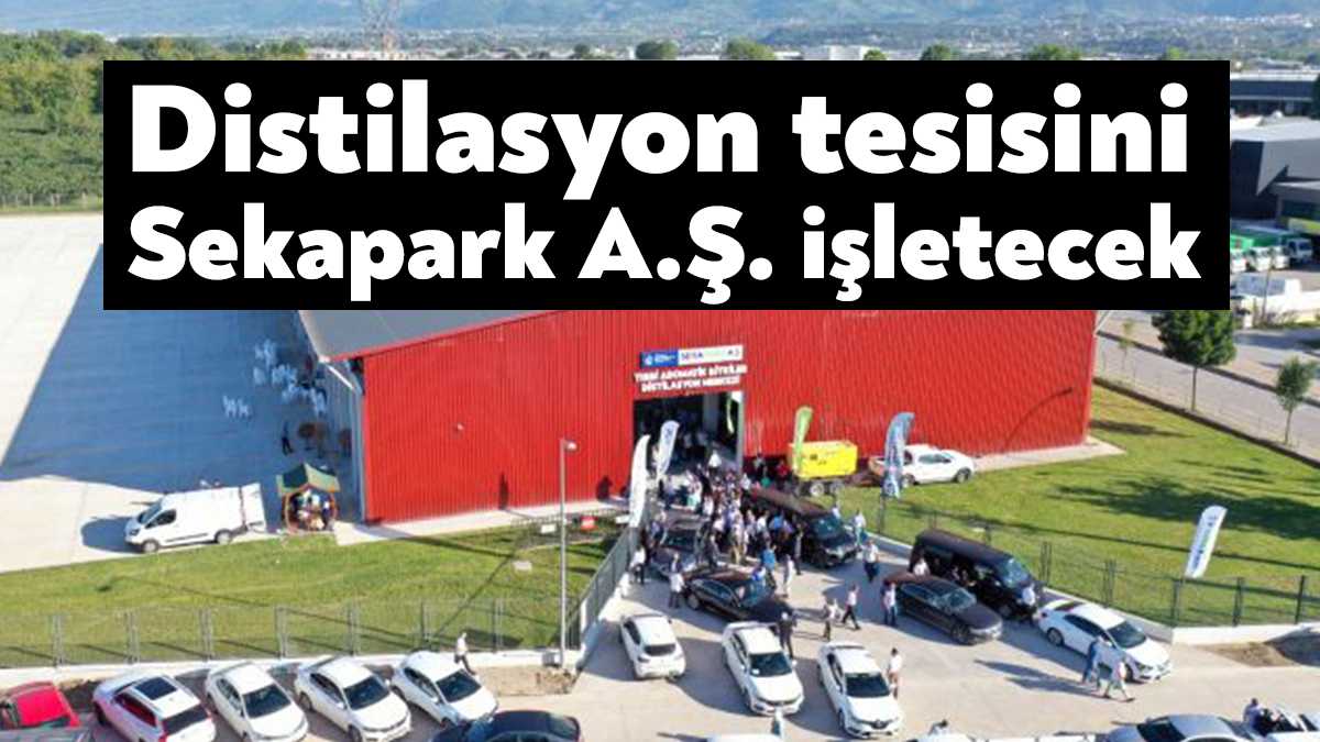 Kocaeli’nin Başiskele ilçesinde bulunan Tıbbi ve Aromatik Bitkiler Distilasyon Tesisi’nin