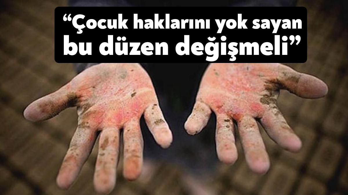 EMEP Kocaeli İl Örgütü'nden MESEM ile ilgili yapılan açıklamada "Ülkemizde