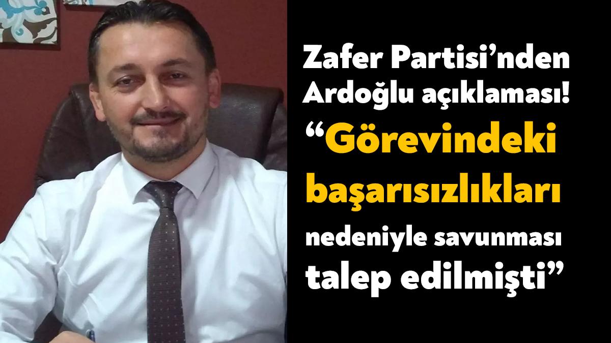 Zafer Partisi Kocaeli İl Başkanı Mümin Kozan, Zafer Partisi Kartepe