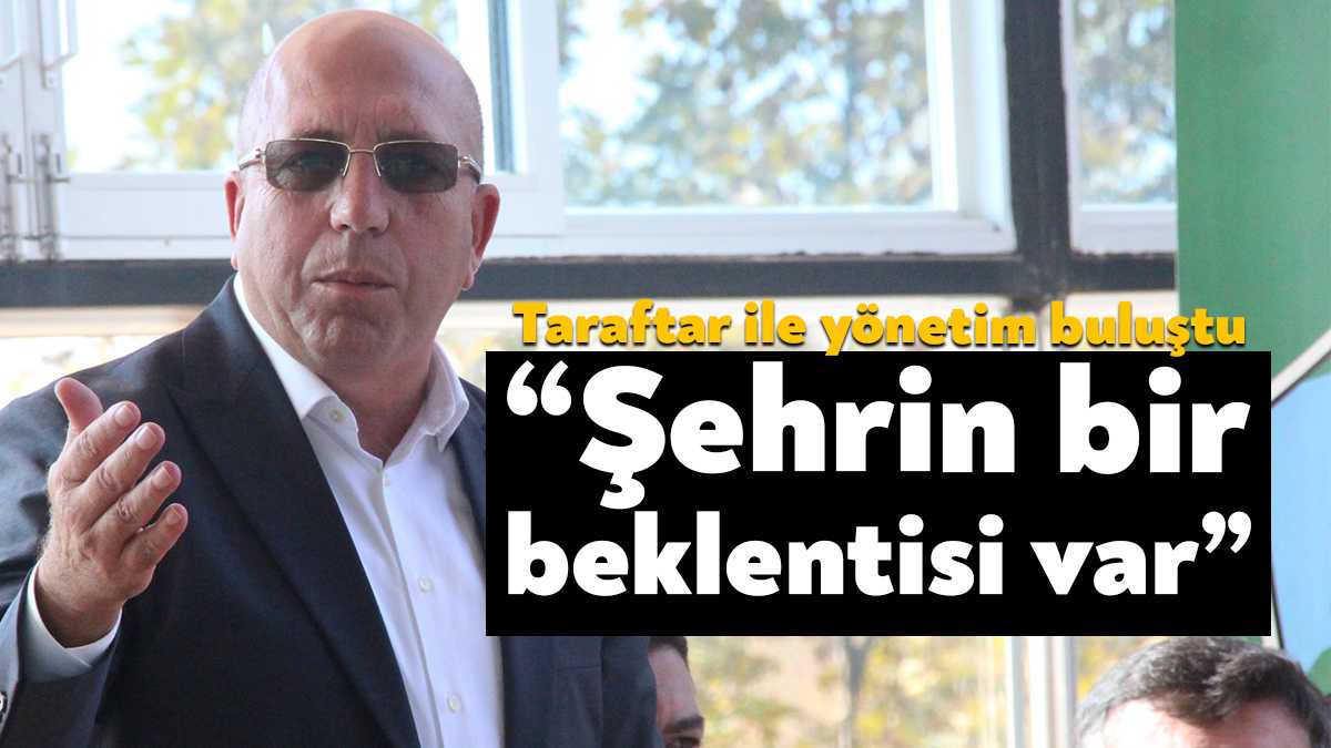 Hodri Meydan Taraftar Derneği’nin ev sahipliğinde taraftar, futbolcular ve yönetim