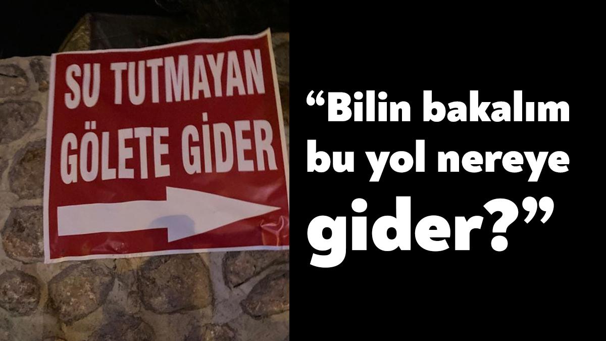 CHP Kocaeli İl Başkanı Harun Yıldızlı, su tutmayan Karamürsel Tepeköy