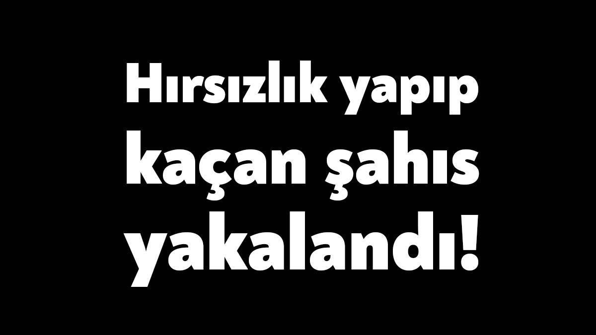 Kocaeli'nin Gebze ilçesinde bir iş yerinde hırsızlık yapan şahıs yakalandı.