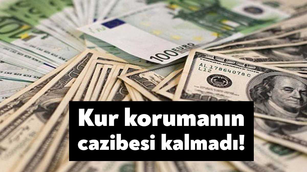 Ekonomi yönetiminin kur artışını önlemeye yönelik çabalarıyla, hacmi 1.5 trilyon