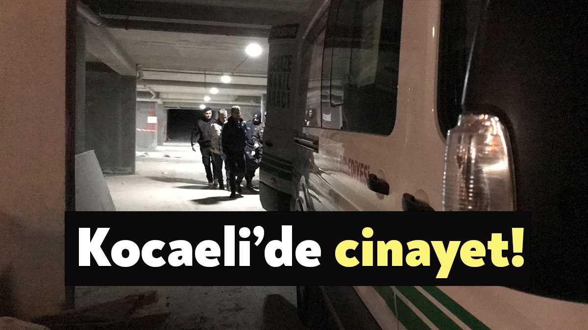 Kocaeli’nin Derince ilçesinde bir şahıs, inşaat halindeki binanın ofisinde silahla