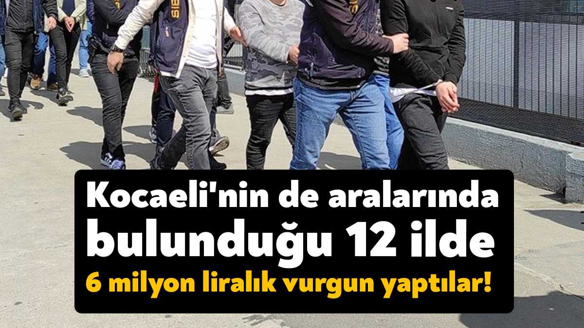 İstanbul İl Emniyet Müdürlüğü Siber Suçlarla Mücadele Şube Müdürlüğünce, 6