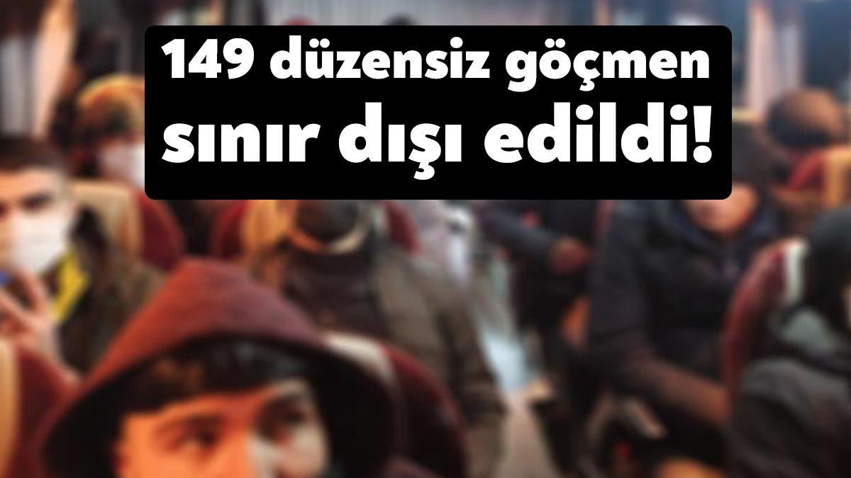 Kocaeli Valiliği, Kocaeli ve bölge illerden toplamda 149 düzensiz göçmenin